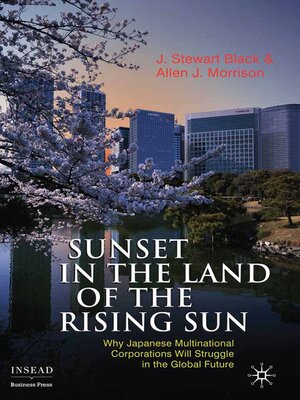 cover image of Sunset in the Land of the Rising Sun